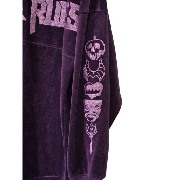 Disney Villains PURPLE Spirit Jersey 'I Make The Rules' | S | EUC Disneyland - Picture 6 of 8
